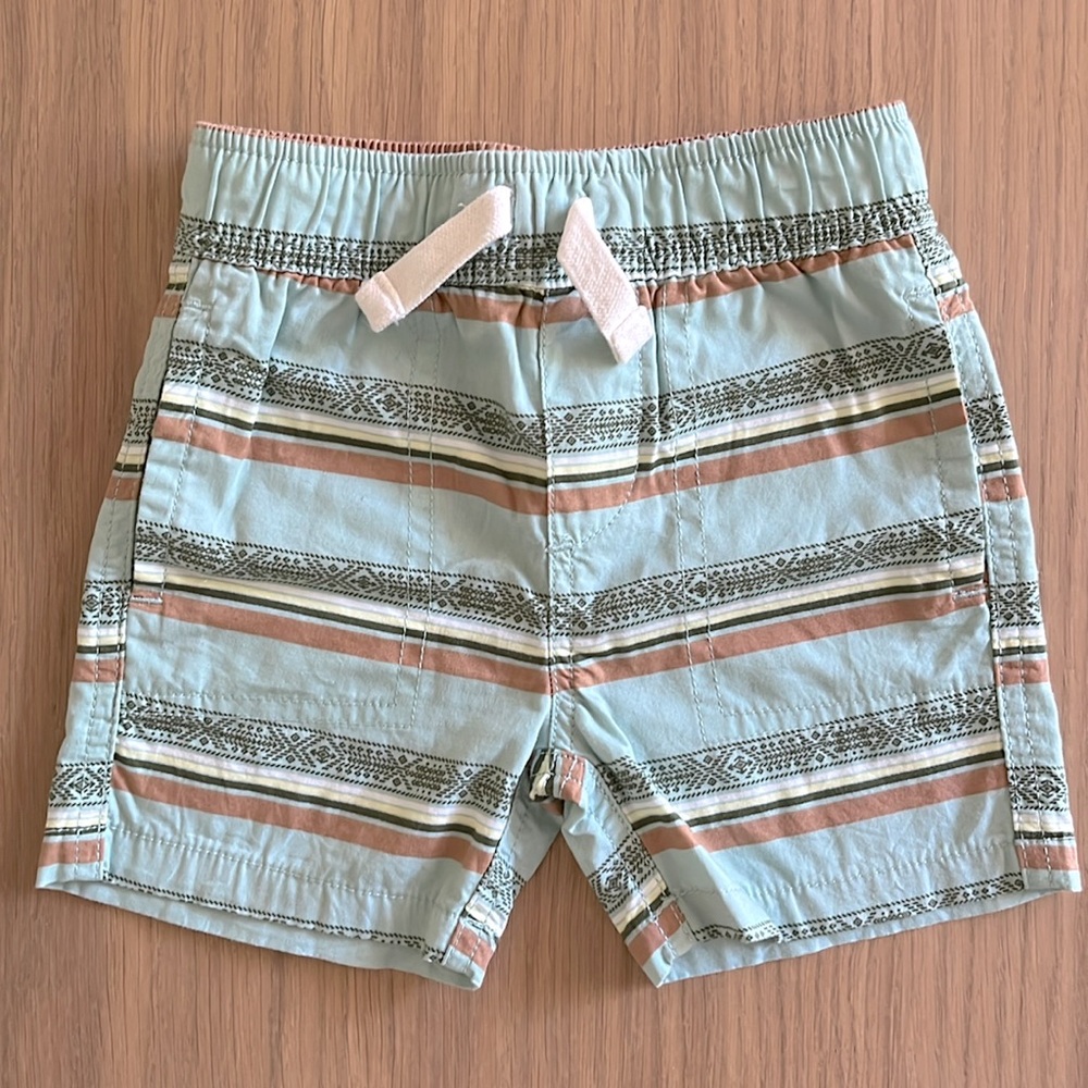 Garanimals, baby/toddler elastic waist shorts, multicolored 12-18 months